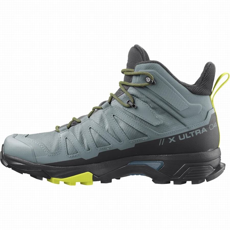 Salomon X Ultra 4 Mid Gore-tex Wandelschoenen Heren Turquoise (IHV5127AA)